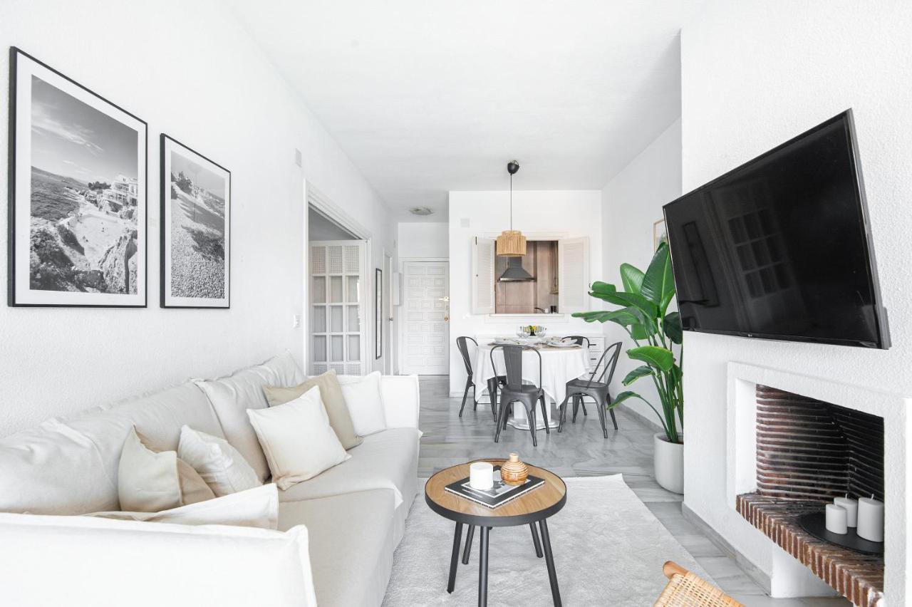 2Bdr Apartment With Sea View In Golden Mile, Marbella Exterior photo